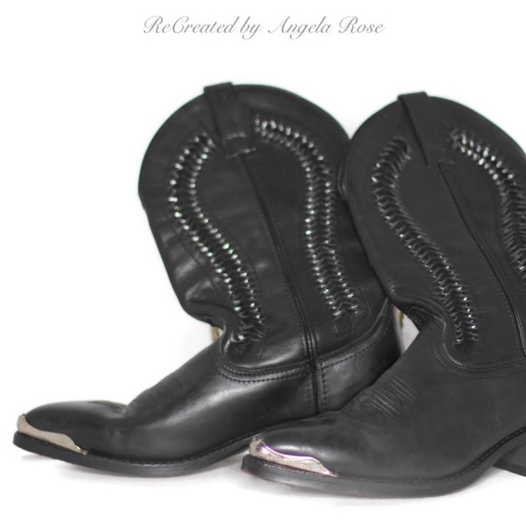 steel tip cowboy boots